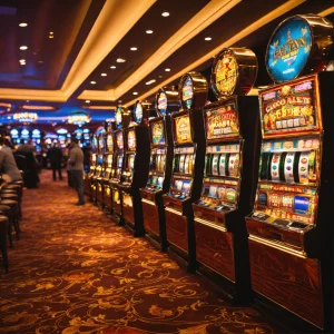 A photo of a slot machine in a casino. The slot ma (1)