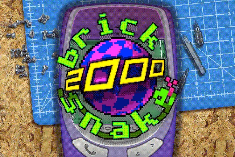 Ular Bata Retro di Brick Snake 2000 dari Nolimit City